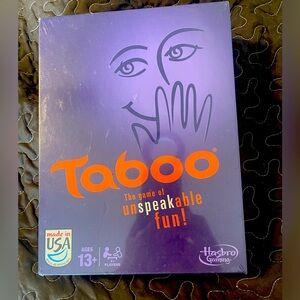 TABOO THE GAME OF UNSPEAKABLE FUN HASBRO NIB